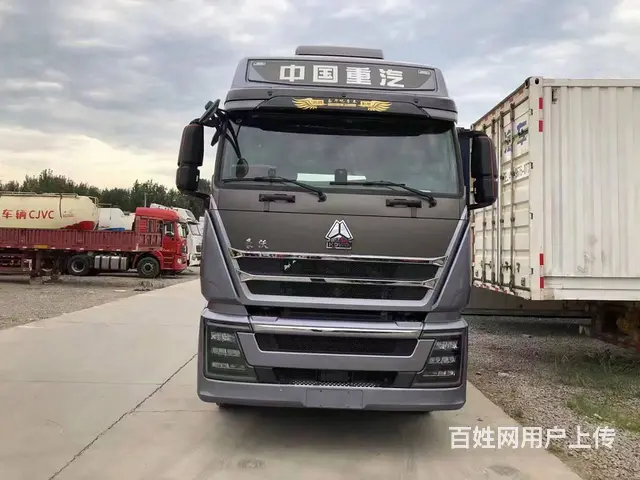 二手牵引车21年8月份的重汽豪沃TH7国五手动挡 - 图片 1