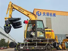 轨道枕木更换夹具 水泥枕铁路换枕机 轨道铁路枕木夹