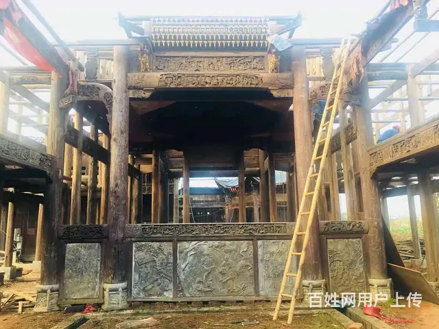 陕西西安中式木门实木花格实木雕花窗 - 图片 9