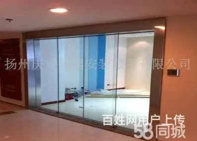 扬州维修定做玻璃门推拉门移门淋浴房【庆亚】 - 图片 4