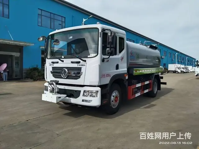二手东风洒水车5吨-15吨现车销 工地降尘喷雾车 - 图片 1