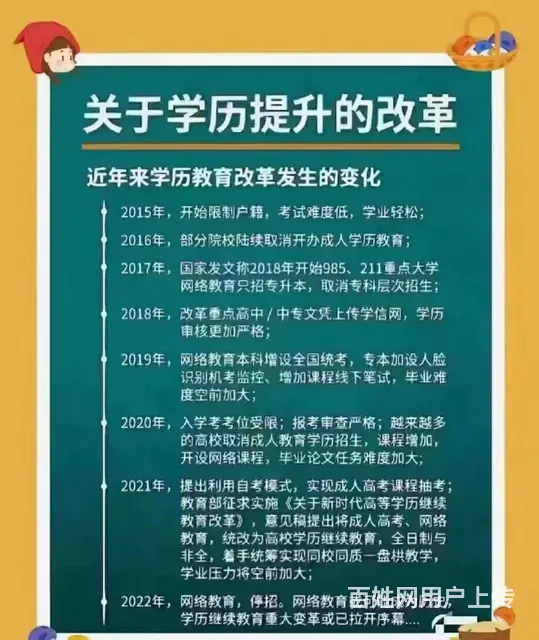 靖江学历提升培训 学历提升的改革 - 图片