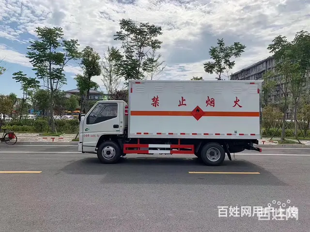 南充国六2类江铃顺达易燃气体厢式车可分期付款包送上门 - 图片 4