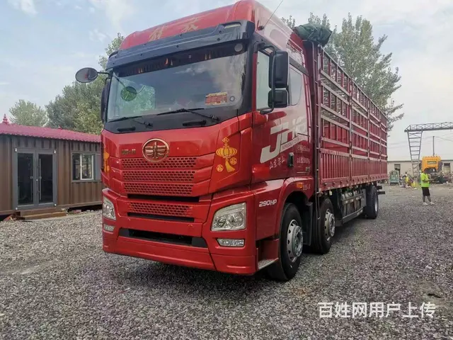 9.6米解放前四后四高栏290马力国六原版原况 - 图片 1