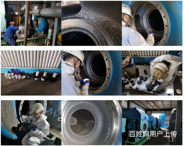 脱硫泵泵壳磨损修复居然这么简单 - 图片