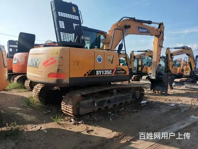 20年原版新款三一135二手挖掘机机况性能非常好 - 图片 1