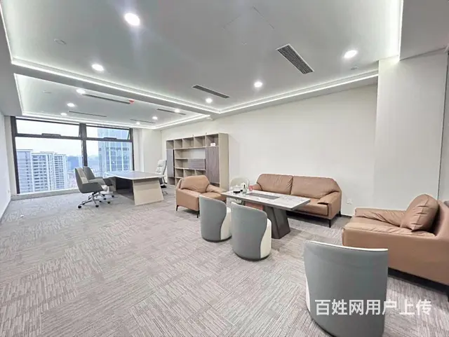 滨江双地铁口 精装挑高7米豪华接待办公 拎包入住 - 图片 5