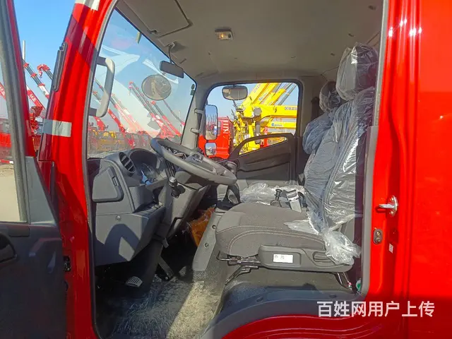 包上蓝牌解放平板车 小钩机收割机叉车拖车运输车价格 - 图片 7