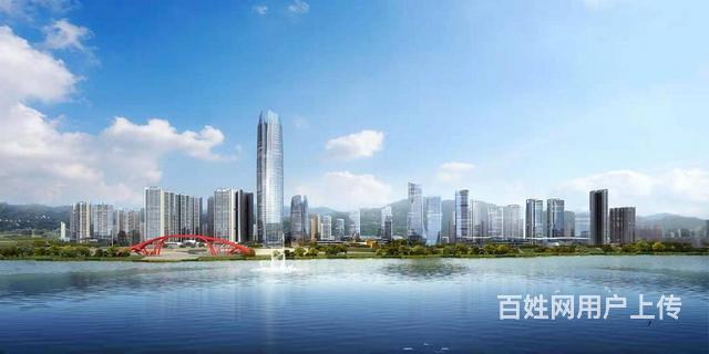 宜宾长江公园水幕广场华侨城江屿山新楼盘住房的图片