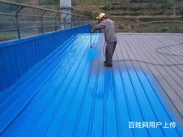 淄博张店专业钢结构厂房外墙翻新 喷涂上漆彩钢瓦翻新 - 图片 1