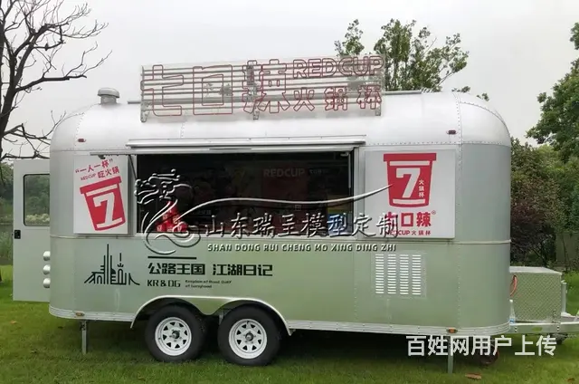 氧化铝餐车专业模型生产厂家可做冷饮小吃咖啡酒吧各种 - 图片 4