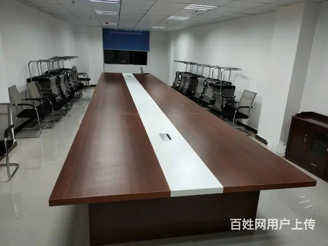 钢架桌、办公椅，经理桌 洽谈桌、培训桌、屏风工作位 - 图片 1