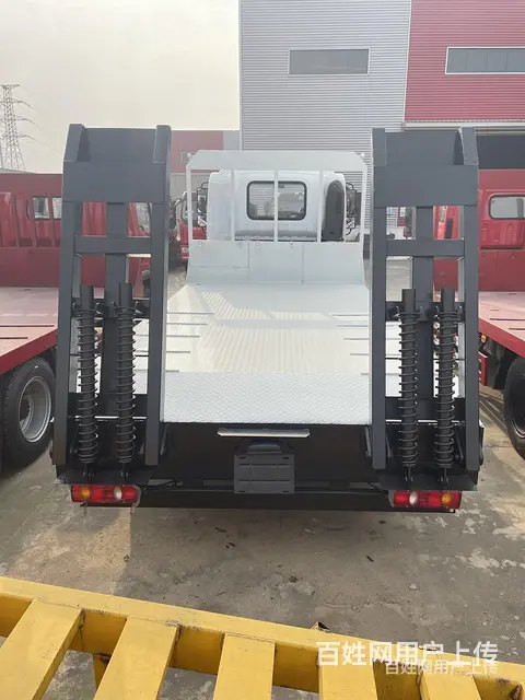 国六东风单桥黄牌平板拖车 平板运输车 功能多 - 图片 5