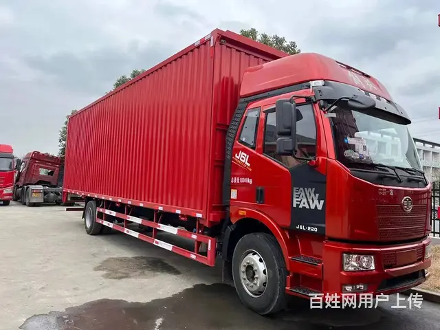 9米6 单桥车解放 厢式货车 国6 - 图片 4