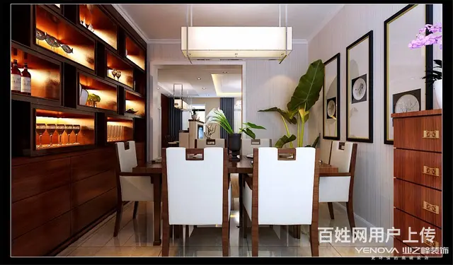 不一样的新中式，大通米兰花园150㎡三居设计！ - 图片 6