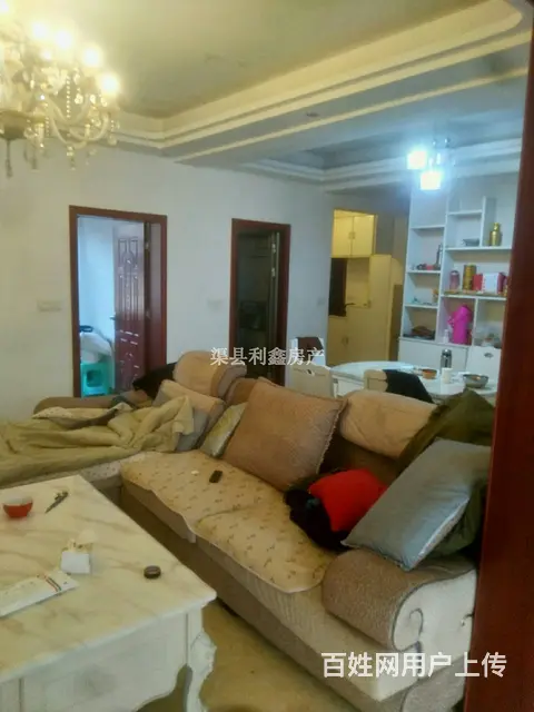 渠县财富中心中间楼层可按揭精装三房两厅双卫低价出售 - 图片 3