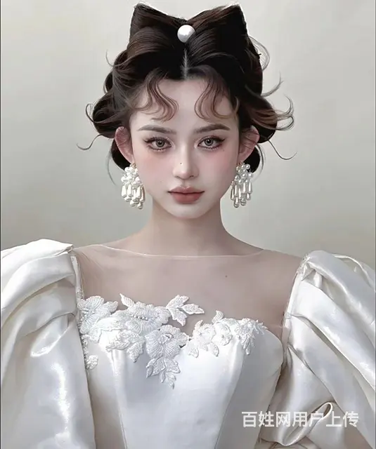 新娘跟妆   美甲美睫纹绣 - 图片