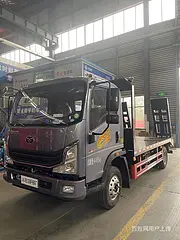 江门小挖机拖板车价格 60/80小挖机平板拖车多少钱