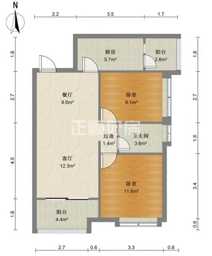拱北格力香樟电梯精装2房2厅出租，租价3500。近玖洲道 - 图片 10