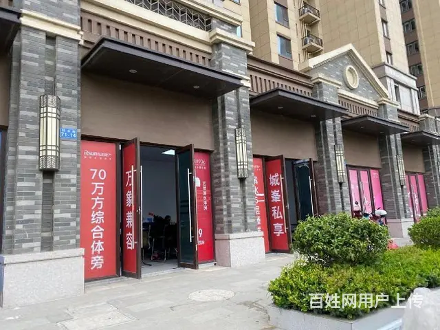 （双开间，10米大开间）门口停车场，天宁区弘阳天下锦景区铺 - 图片 11