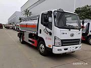 东风解放8吨工地专用油车国六全系危险品罐车