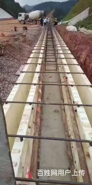 圆柱模模板 钢模板厂 排水沟模板 - 图片