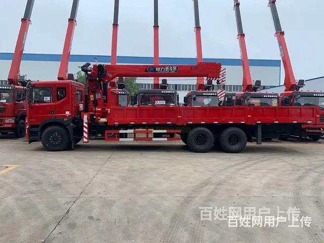 国六东风后八轮8至12吨随车吊 可分期 - 图片 2