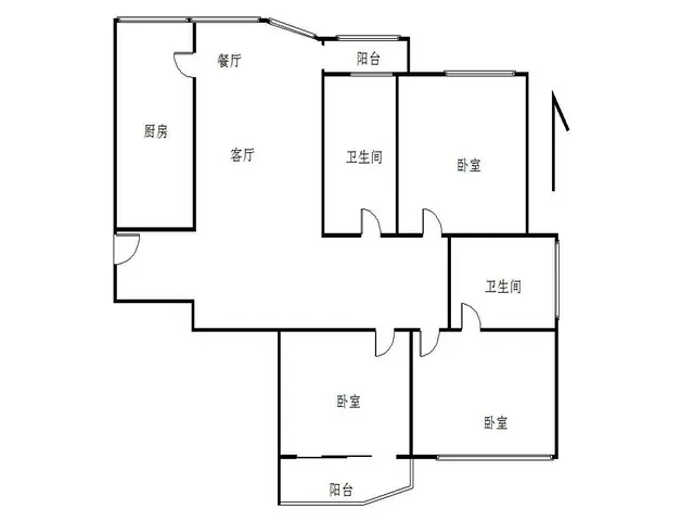 临海沧近岛 圣.地亚哥 精装3房出租 通透配套全 拎包住 - 图片 11