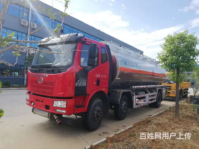 25吨解放后双桥运油车油罐车厂家直销包挂靠上户上牌 - 图片 6