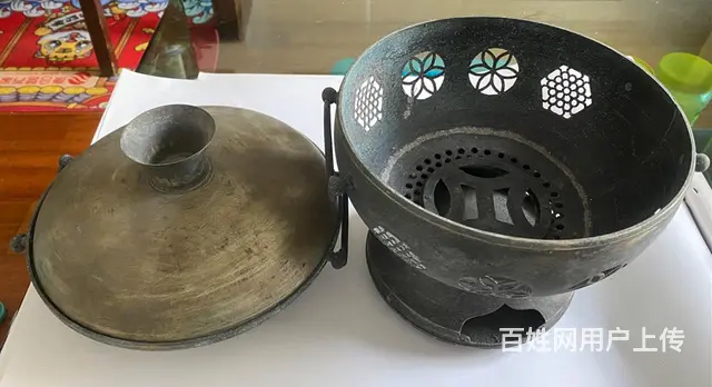 珍藏的清末民初白铜暖锅 - 图片 4