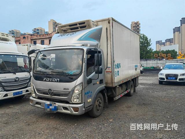 20年10月福田奥铃4.2米国6宽体冷藏车特价处理的图片
