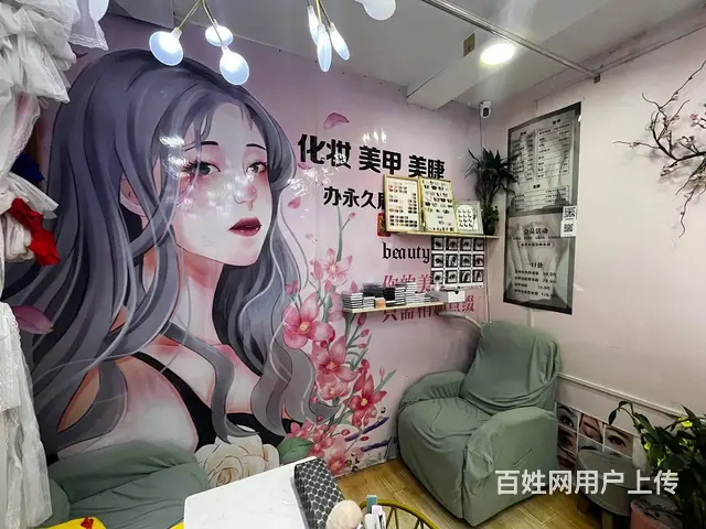（同城乐铺）秦都区嘉惠商街15平美甲小铺对外转让 - 图片 1