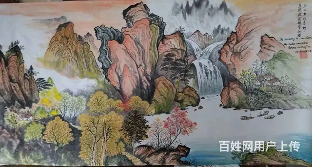 纯手工绘制中国山水画专售 2022 01 09 - 图片 8