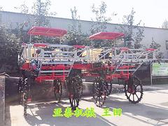 高架四轮打药车 自走式打药中耕施肥一体机