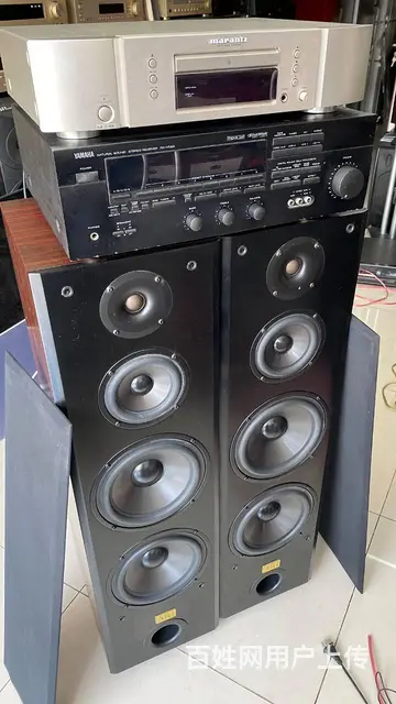 一对ART A-318发烧落地大音箱+雅马哈功放 - 图片 1