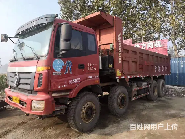 福田欧曼 自卸车 国4  高低速12挡 - 图片 1