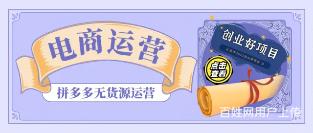 拼多多无货源一件代发，新手开网店运营学习店群招商 - 图片 4