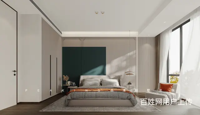 500平米现代风格——素雅的艺术之家 - 图片 12