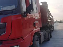 陕汽德龙 半挂车 高栏 国5