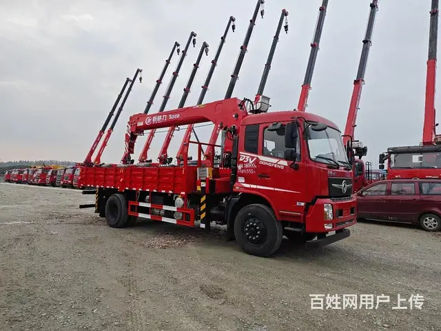东风畅行新威力8-10吨随车吊 厂家地址联系电话多少 - 图片 1