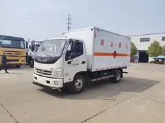 绵阳危险品厢式运输车厂家直销可分期包上户