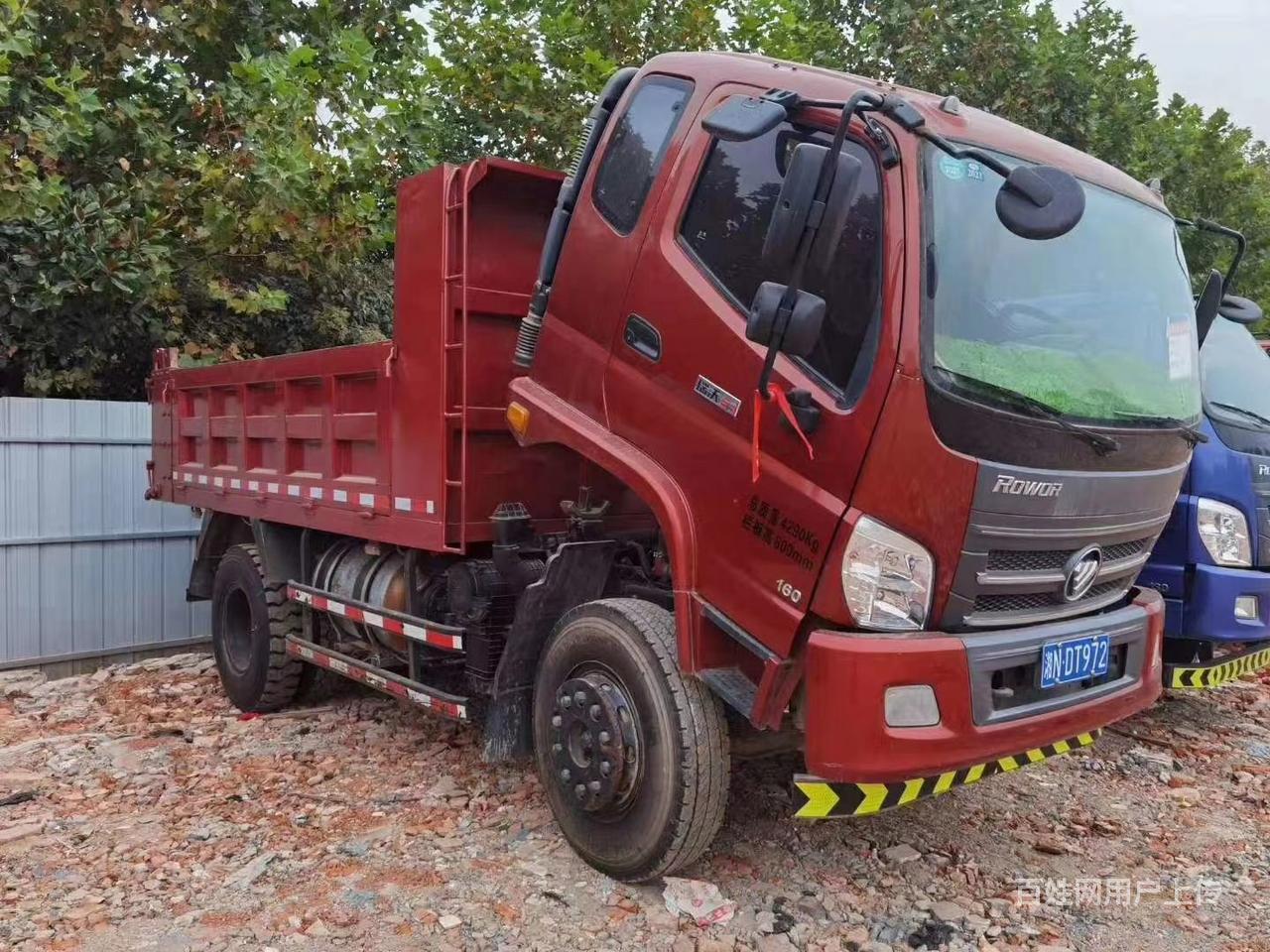 出售多台福田瑞沃160,e3前置顶4.5米蓝牌自卸