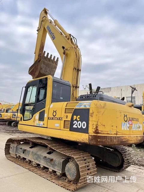 低价急转二手挖掘机个人车小松200质保一年全国包送的图片