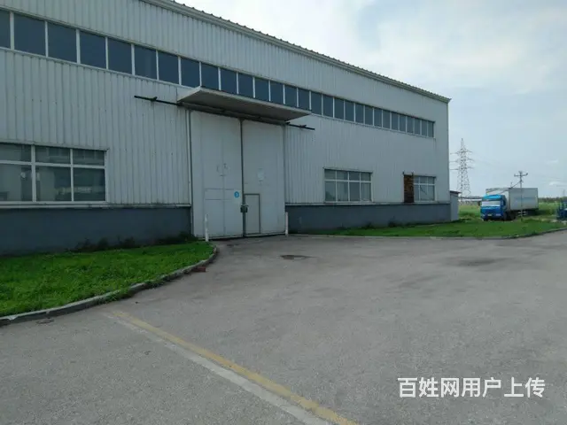 标准钢结构库房出租，一面平库一面站台 - 图片