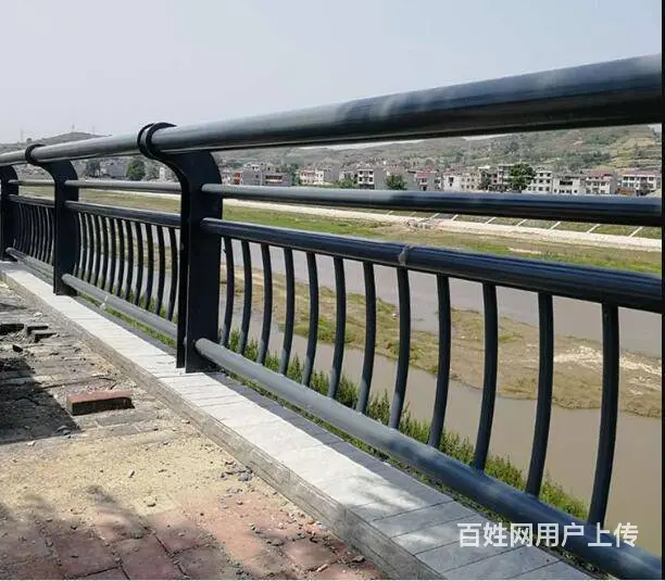 河道护坡施工方案 桥梁防撞河堤护栏 - 图片 2