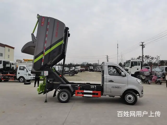 国六长安自装卸式垃圾车 - 图片 3