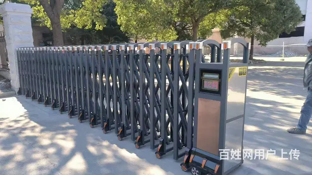 水晶卷帘门电动伸缩门车库卷帘门镂空卷帘门 - 图片 4