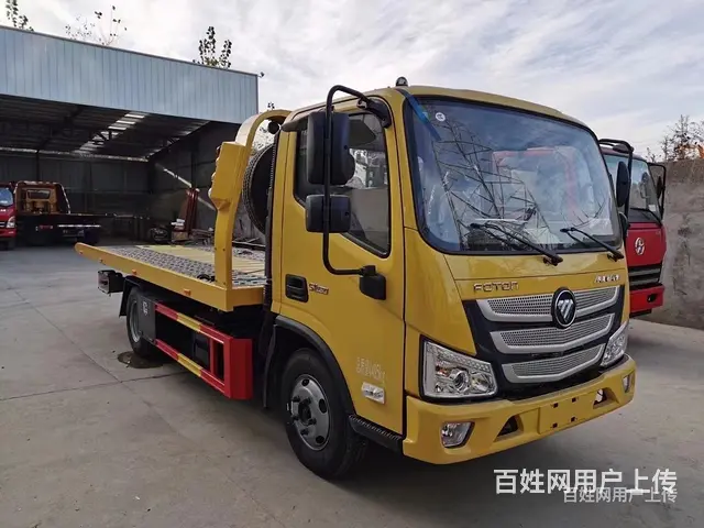 咸阳国六福田欧马可清障车多功能救援清障车  价格 - 图片 9