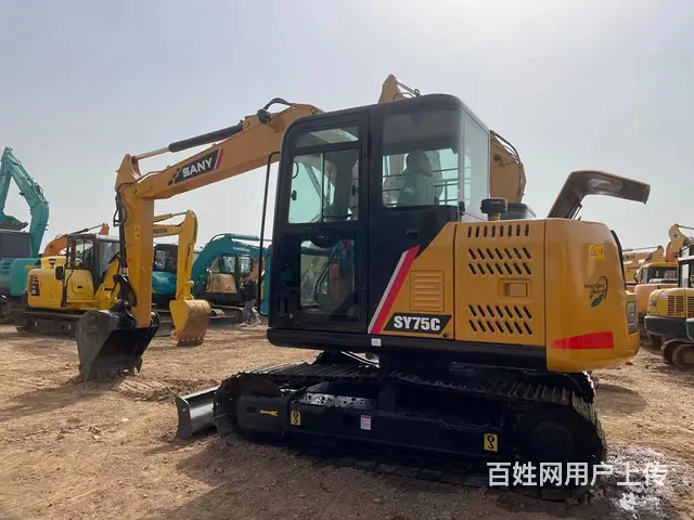 出售二手挖掘机三一75-10手续全质保两年全国包送 - 图片 8