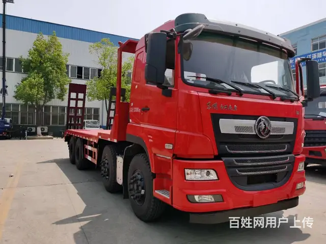 东风系列前四后八平板车 现车定制钢材结实耐用 - 图片 9